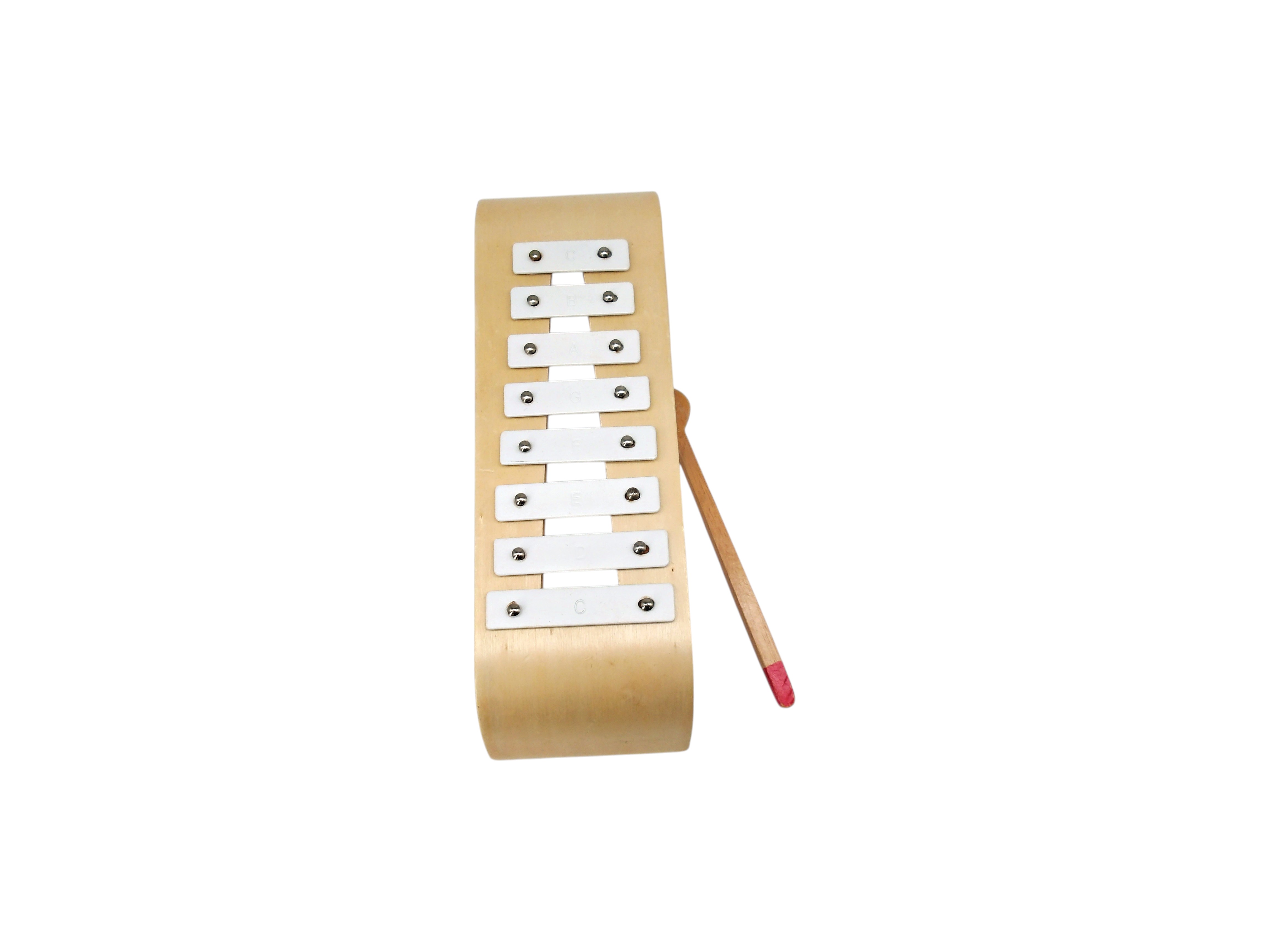 Xylophone en bois blanc Très bon état - Vue 2 - 